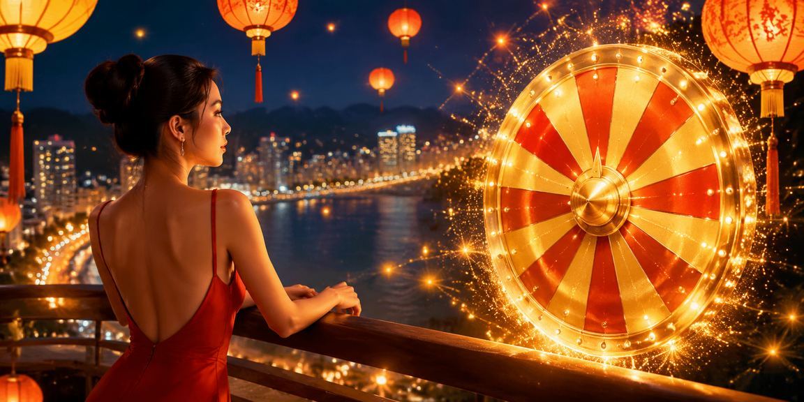 Phố đèn lồng Hội An và người dùng kiểm tra tỷ lệ kèo trên điện thoại buổi tối
