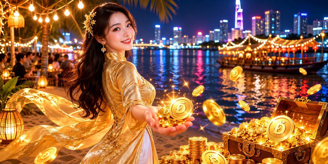 Người phụ nữ mặc áo dài ngồi thư giãn bên sông Mekong, biểu tượng của sự cân bằng trong cuộc sống